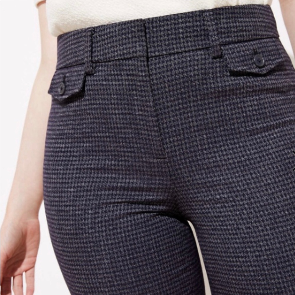 Loft - Women’s High Waist Curvy Trousers Size 4.